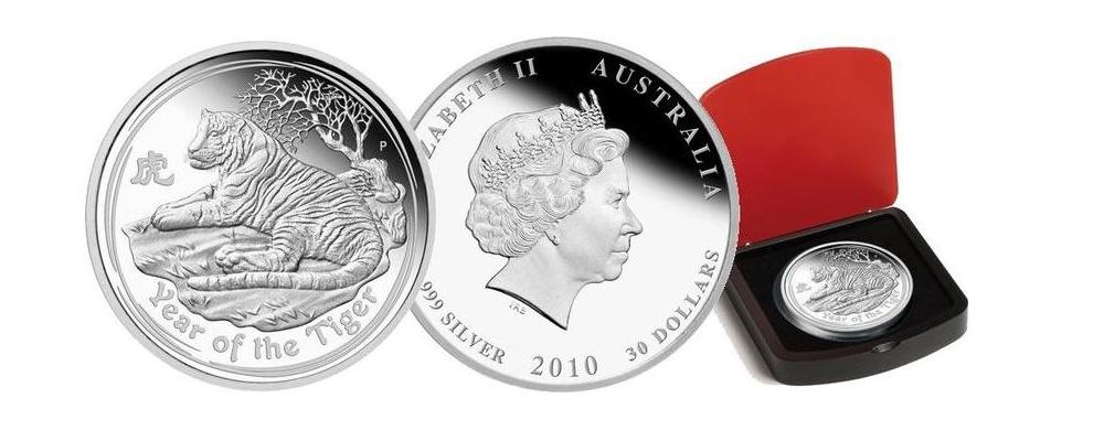 2010虎年紀念銀幣(1 kg) 